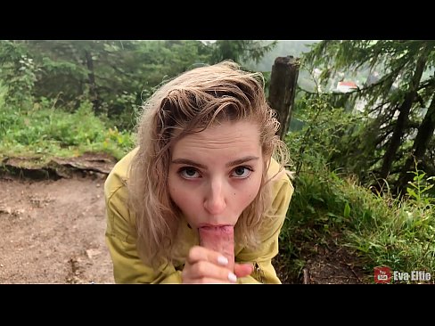 ❤️ Meisie sluk cum na 'n openbare blowjob - Eva Elfi ❤️ Net pornografie by ons